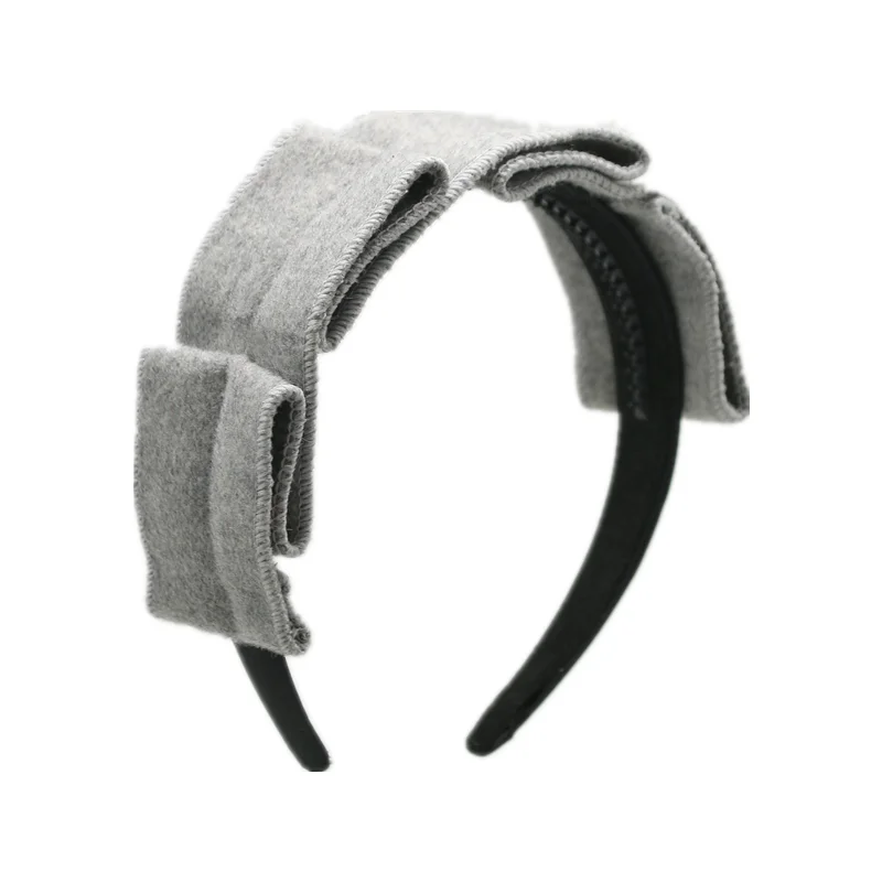 

НОВЫЙ ЗИМНИЙ шерстяной кашемировый свитер, плиссированная повязка для волос, нарядная повязка на голову для девочек