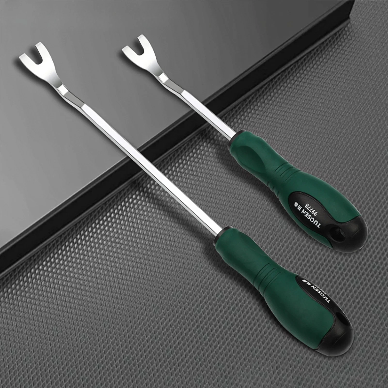 Car Trim Removal Tool Kit Door Panel Clip Pry Tool Set Fastener Puller  Upholstery Pry Bar Non-Scratch  Interior Disassembly