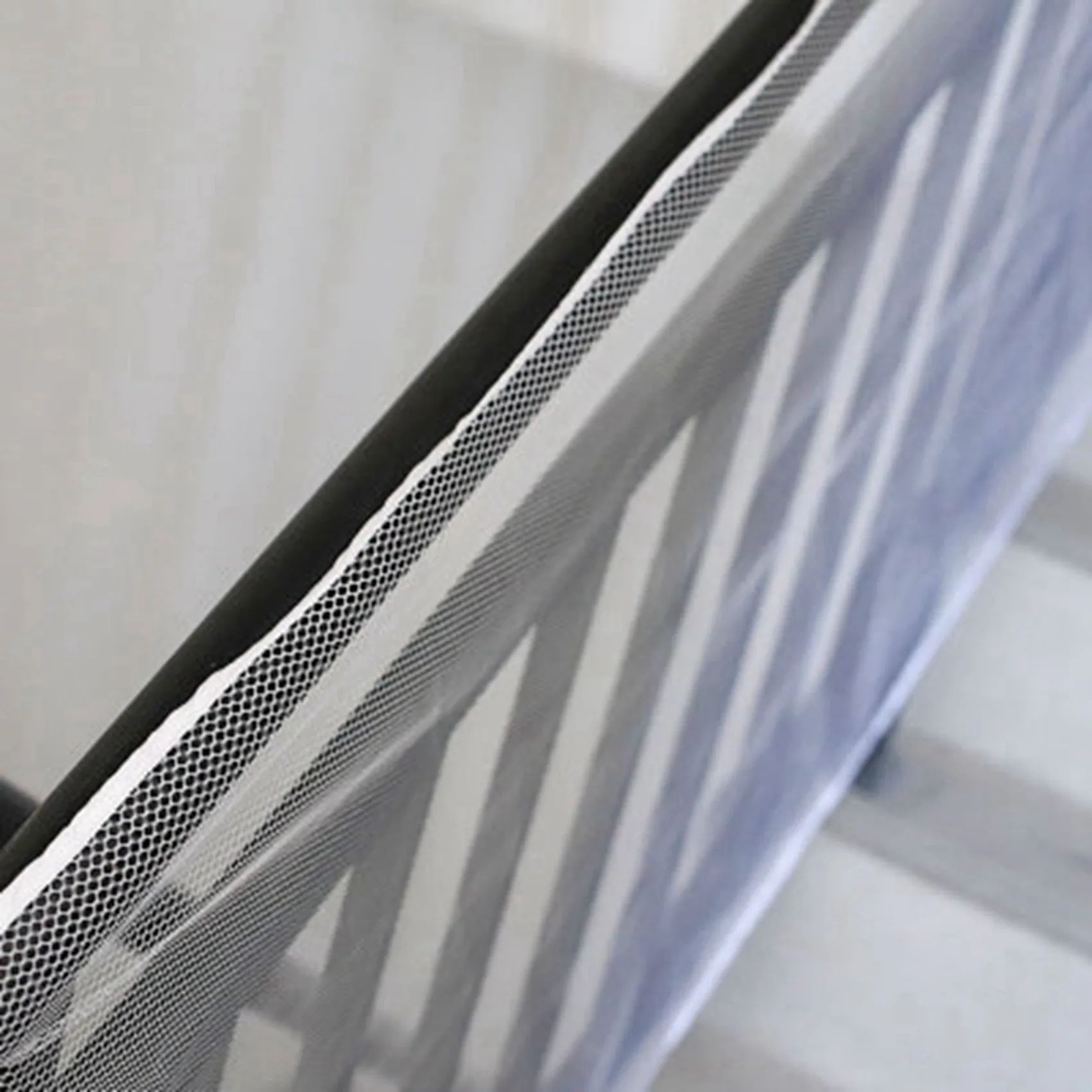 

X18A-3X Kids Stairs Safety Net Netting Protection Rail Balcony Stair Fence Balcony Baby Fence Stair Net Coffee Color