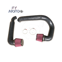 Front Mount Intake for 2019-2025 for BMW X3M X4M S58 F97 F98 3.0T SILICONE MATERIAL with Wire Reinforce Inside