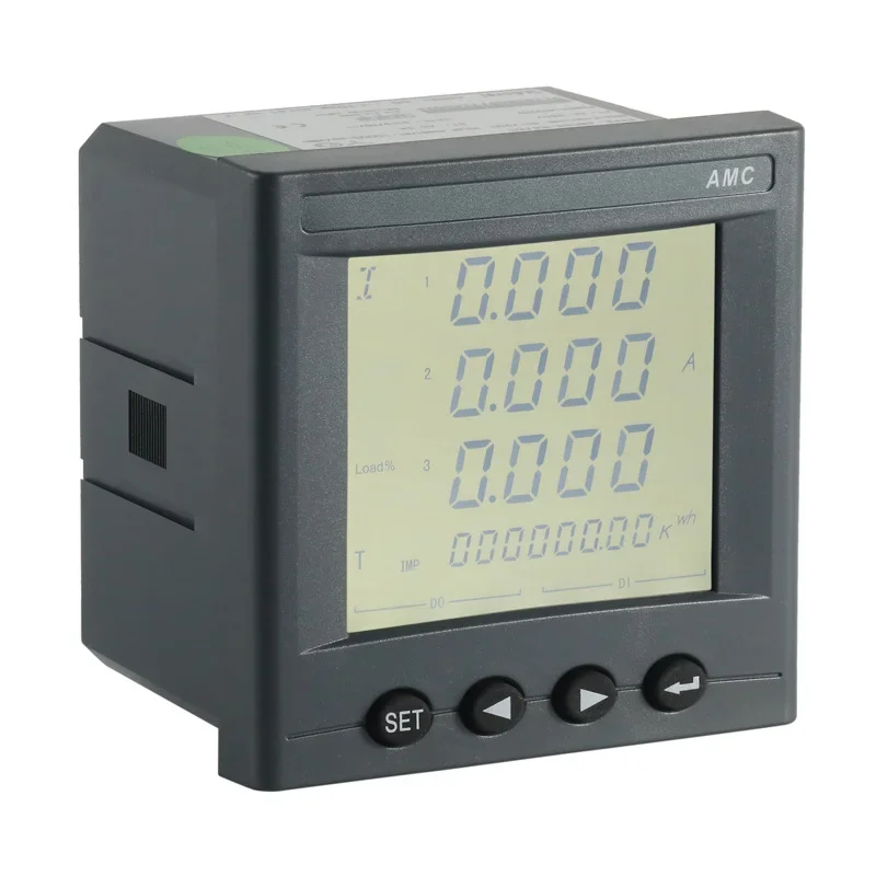 LCD multi-function meter AMC96L-E4/HKC switch output low voltage power monitoring meter