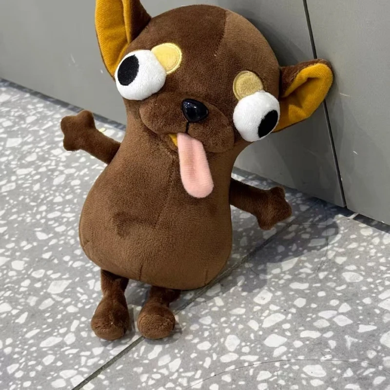 20cm New Chihuahua Puppy Plush Toy Figurines Ugly And Abstract Funny Dog Plush Dolls Creative Abstract Stuffed Plush Animal Gift