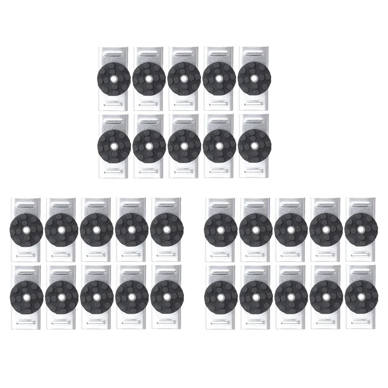 

ABLB-30 Pack Soundproofing Mounting Clip Sound Isolation Clips For Recording Studio Acoustical Equipment For Wall Ceiling