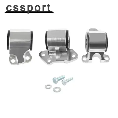 2 Hole Bolt Engine Swap Bracket Kit For Honda Civic EG D15 D16 B16 B17 B18 Retrofit Engine Bracket