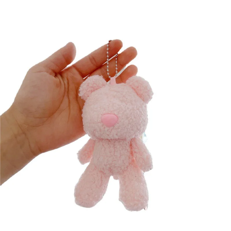 Pendentif petit ours en peluche au beurre, fabrication délicate, jouet en peluche, animaux japonais, BSR