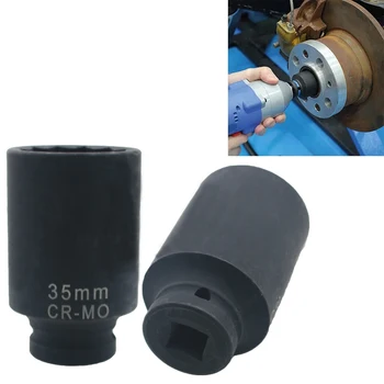 スピンドルアクスルナットとソケット抽出ツール,bmw,vudi,12ポイント,30mm, 32mm, 34mm, 35mm, 36mm