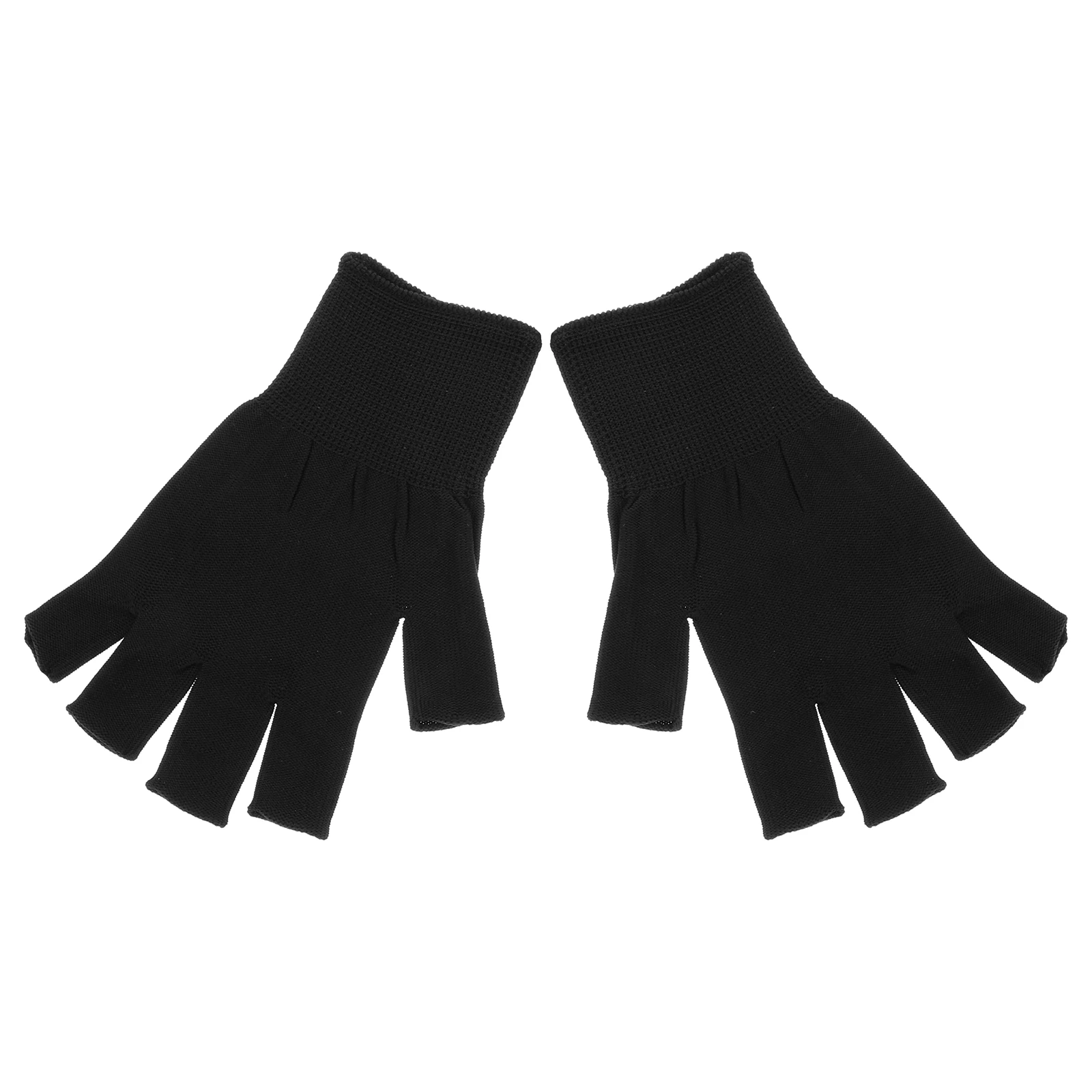 

Protection Half Finger Gloves Workout Mitten Short UV Protection Gloves for Nail Outdoor Cycling Climbing Riding