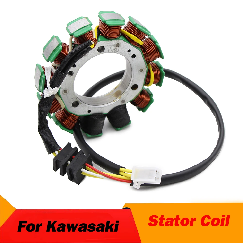 

Motorcycle Generator Magneto Stator Coil For Kawasaki 21003-1121 KL250 KLR250 KLR250 KL250-D2 KL250-D3 KL250-D4 KL250-D18