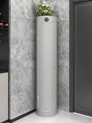 Intelligent sterilization 360-degree rotating shoe cabinet 2023 new explosion round cylindrical household door shoe rack