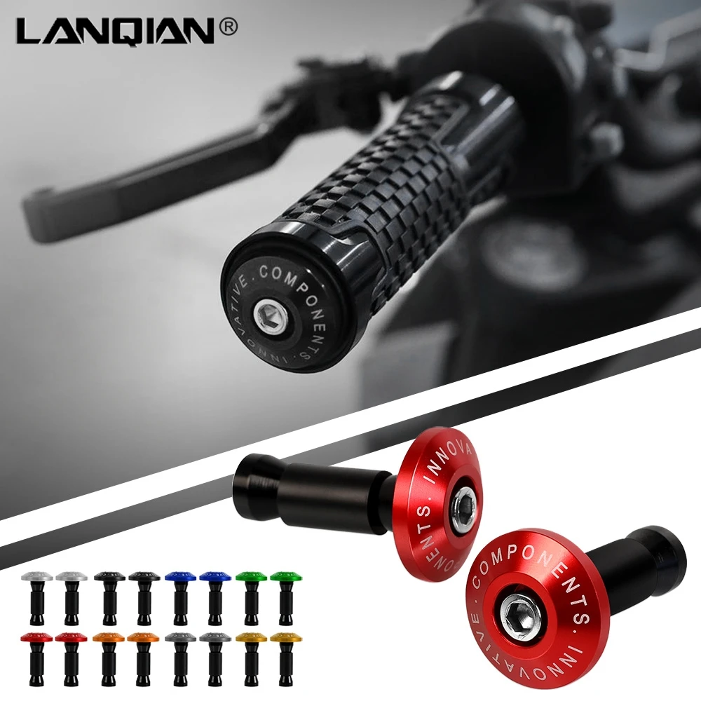 Motorcycle Handle Bar End Weight Handlebar Grips Cap Anti Vibration Silder Plug For HONDA CR 80R 85R 125R 250R 500 CR125 CR250