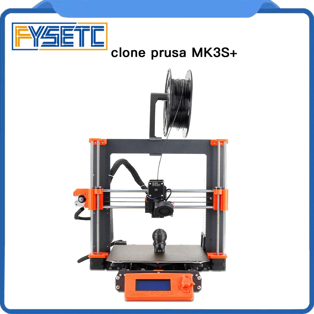 

FYSETC Clone Prusa i3 MK3S+ Complete DIY 3D Printer Full Kit With Aluminum Alloy Profile Magnetic with Print Parts