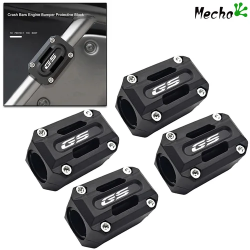 Protector de barra de choque de motor, bloque Protector decorativo de parachoques para BMW F650GS, F700GS, F750GS, F800GS, F850GS, G650GS, R1200GS, R1250GS