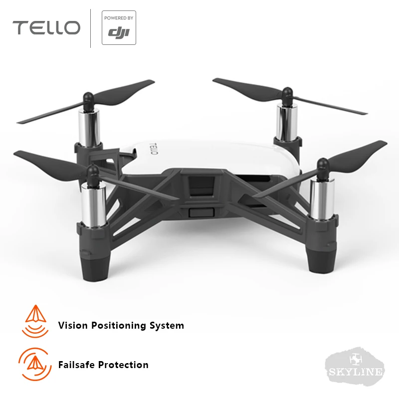 طائرة بدون طيار دي جي تيلو صغيرة الحجم قابلة للطي تعمل بالواي فاي وتطبيق تحكم عن بعد FPV مع مروحية تعليم الكاميرا 720P يمكنك تطويرها بنفسك