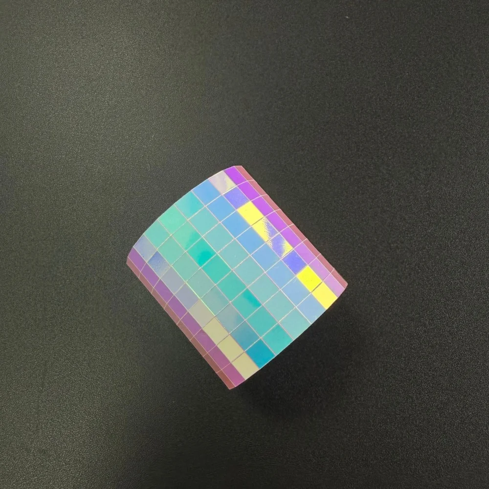 1 Stück 1m/39,37 Zoll Selbstklebende Spiegelmosaik-Reflektoraufkleber für DIY-Kugelkunst-Collage, 3D-Wandtattoos für KTV-Bar-Dekoration – Detail 13