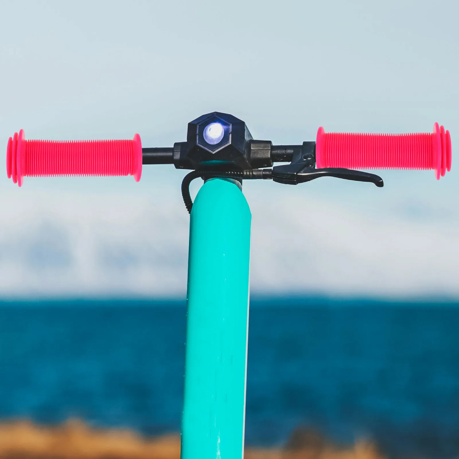 

Rubber Grips Grip Replacement for Kids Handlebar Mountain Bike Handle Grip Bicycles Red Mountain Bike Handlebar Grips Pair