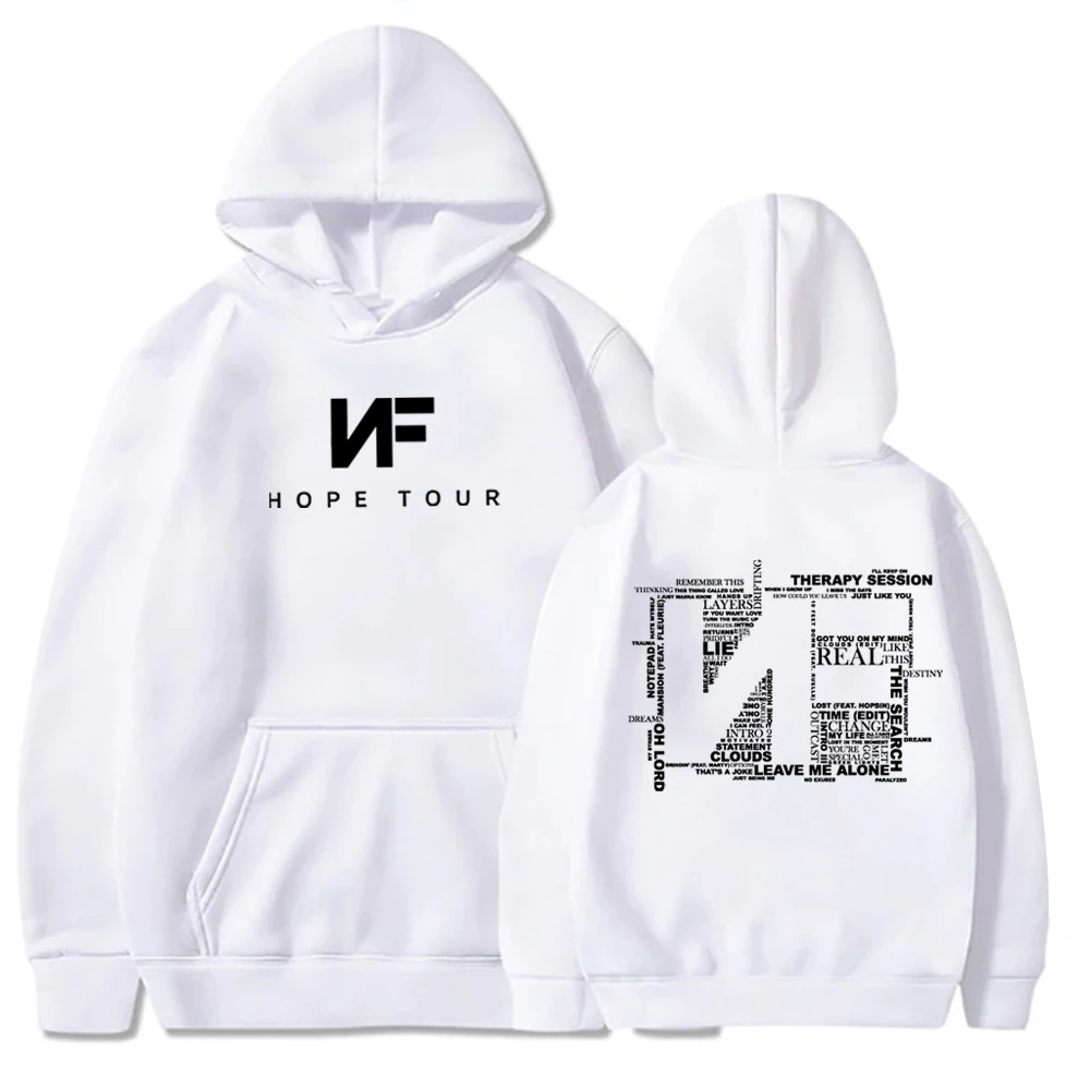 

Nf Hope Tour Hoodie Nf Merch Nf Music Album Hoodie Gift for Nf Fan Pullover Tops Streetwear Unisex streetwear