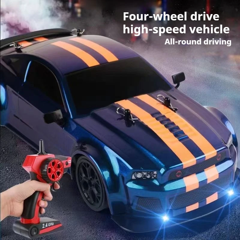 RC 1/14 2.4GHZ 4WD high-speed drift racing car model mutual competition PK remote control children's toy 8005