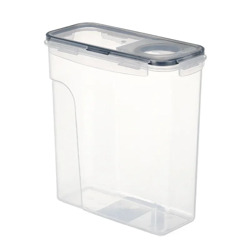 

2.5L Kitchen Sealed Tank Flap Grain Storage Box Refrigerator Side Door Plastic Storage Box Fresh Milk Powder Tank