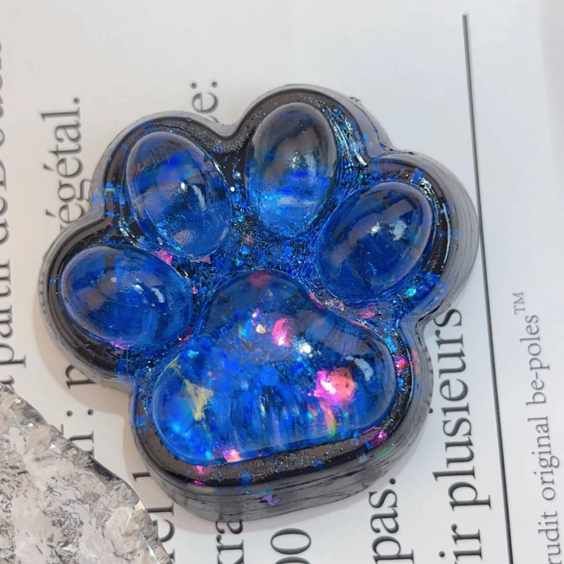 子供かわいいレインボー猫の爪フワフワそわそわおもちゃソフト猫の足遅いリバウンドピンチ減圧おもちゃ子供のための素敵なギフト