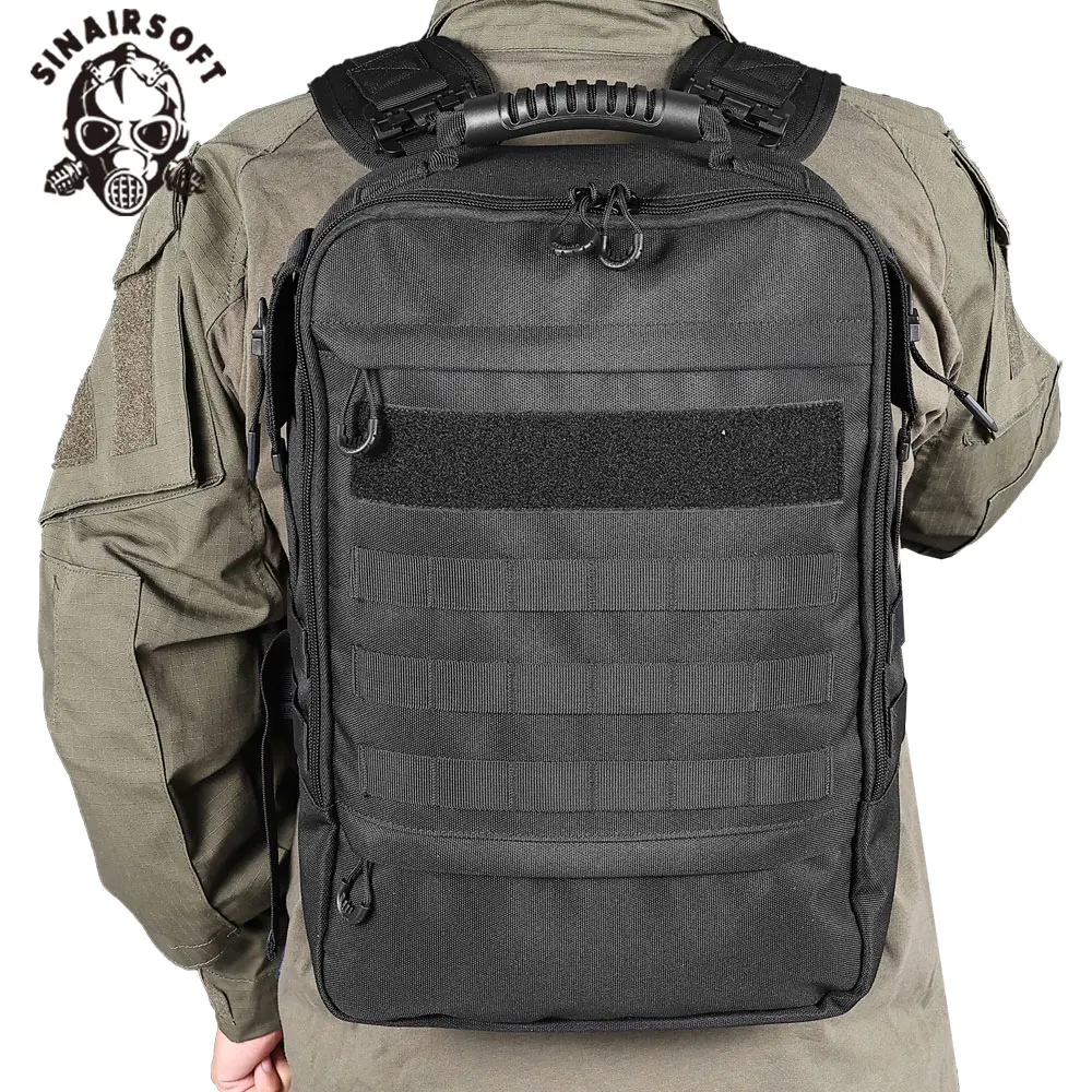 SINAIRSOFT Zaino tattico Molle Borsa da lavoro Zaino Zaino per viaggi Escursionismo Caccia Sport all'aria aperta