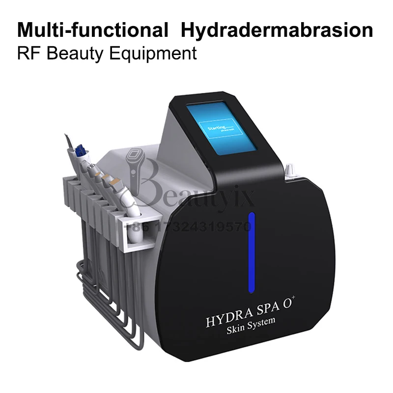 

8 in 1 Fractional RF Face Wrinkle Removal Machine Multifunction Facial Skin Rejuvenation Dermabrasion Oxygen Peel Beauty Salon E