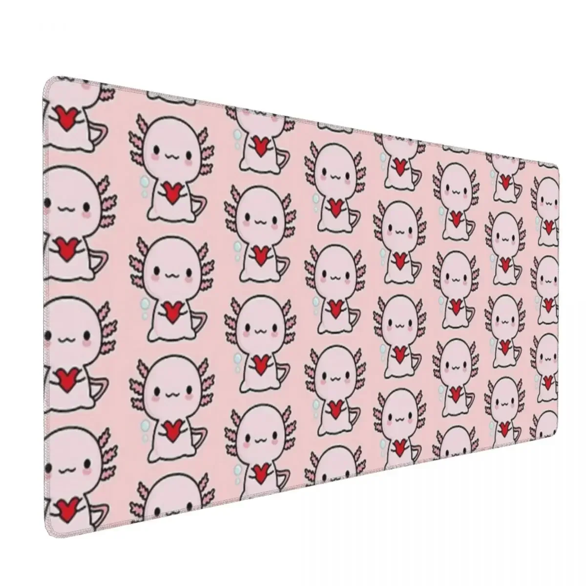 Copia De Copia De Carino Axolotl Salute Tappetino per mouse grande Tastiera per computer Tappetino per mouse Gamer PC Laptop Tappetino per scrivania Tappetini per ufficio
