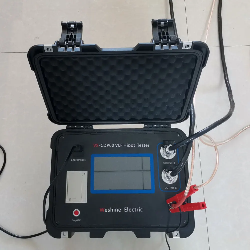 30KV~90KV AC/DC VLF Cable Test AC Hipot Tester Ultra Low Frequency 0.1hz vlf test kit 90kv super low frequency hv hipot tester