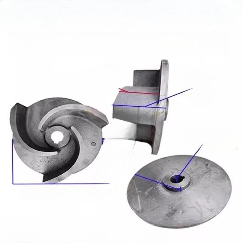 

Mud pump Sewage pump Impeller 1.5-22 KW sand suction Cast iron water blade sewage Impurity pump