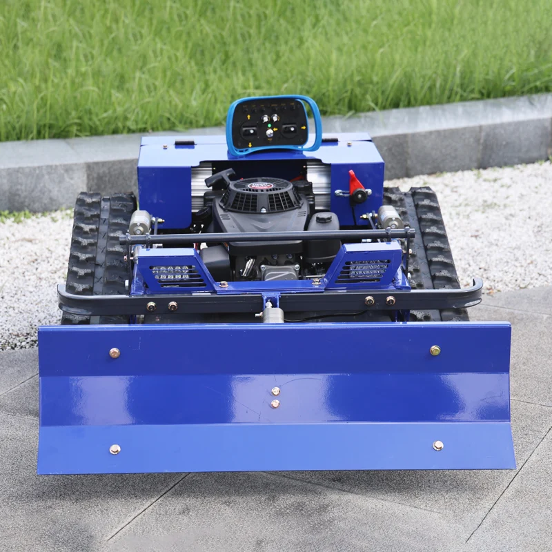 Customized Remote Control Automatic Lawn Mower - Crawler Commercial Grass Cutting Machine for Winter Snow Removal