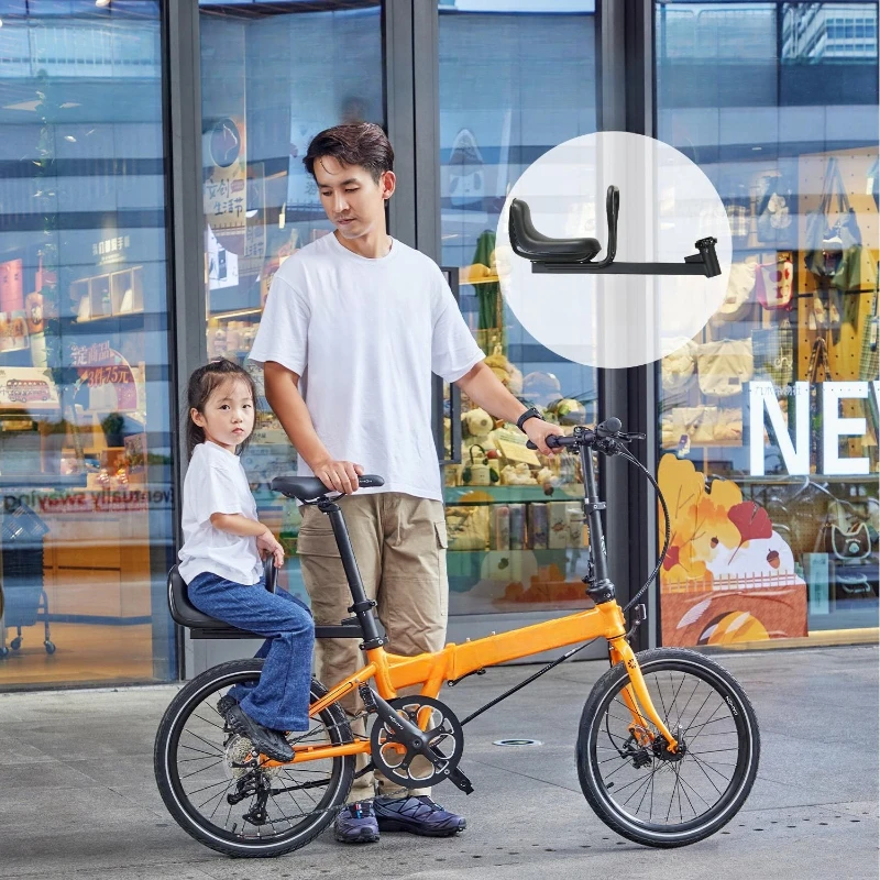 

Suitable for Daxing bicycle rear quick release child seat folding car with child front quick release seat