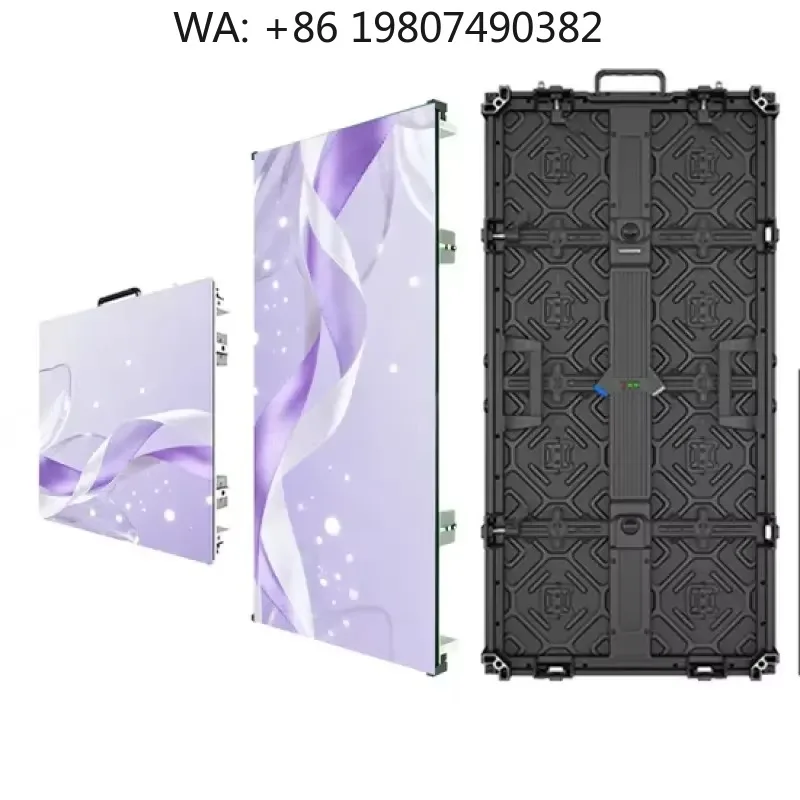 HD Indoor Rental LED Video Wall Display Easy Disassembly Maintenance Convenient Stage Background Screen