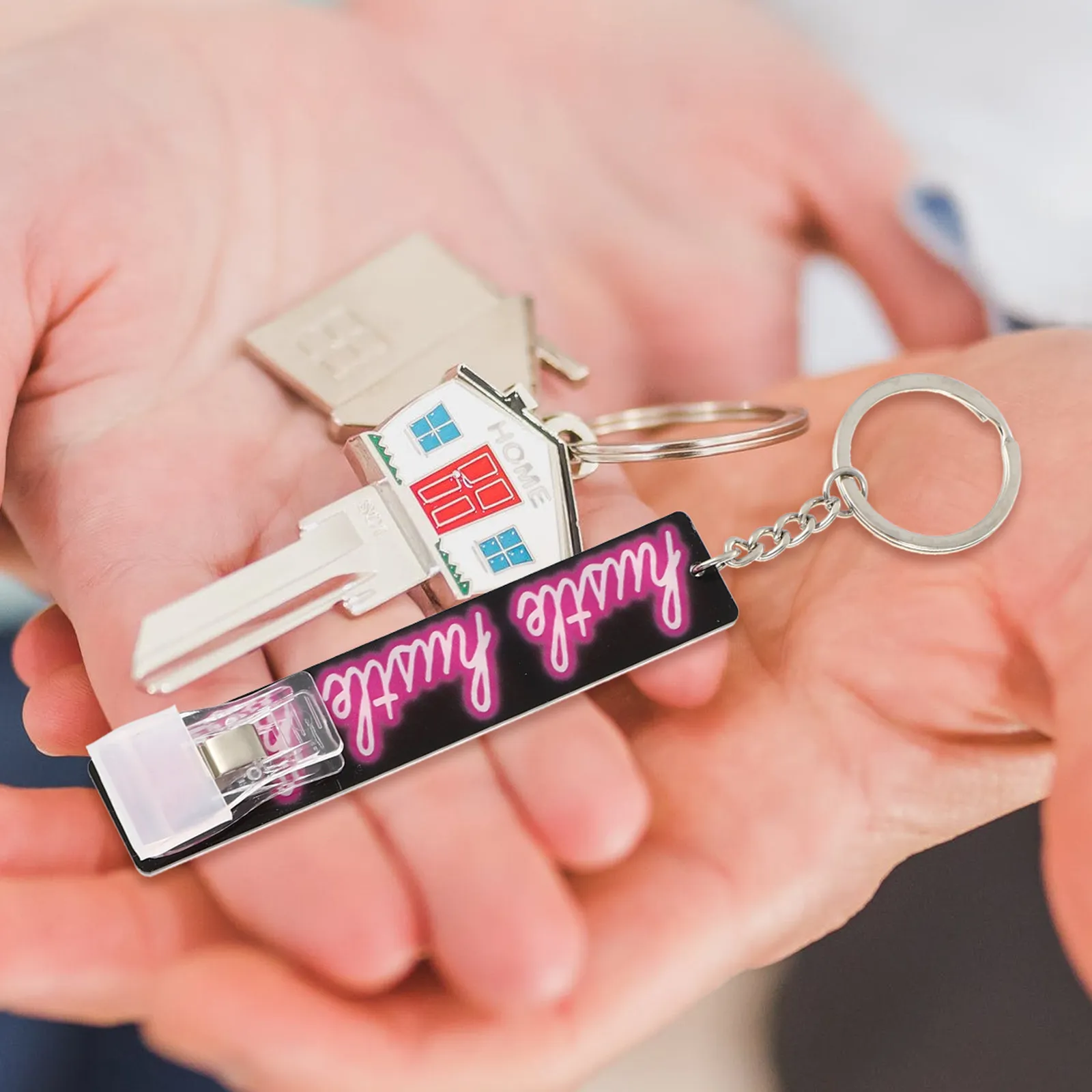 5Pcs Card Clips Wit…