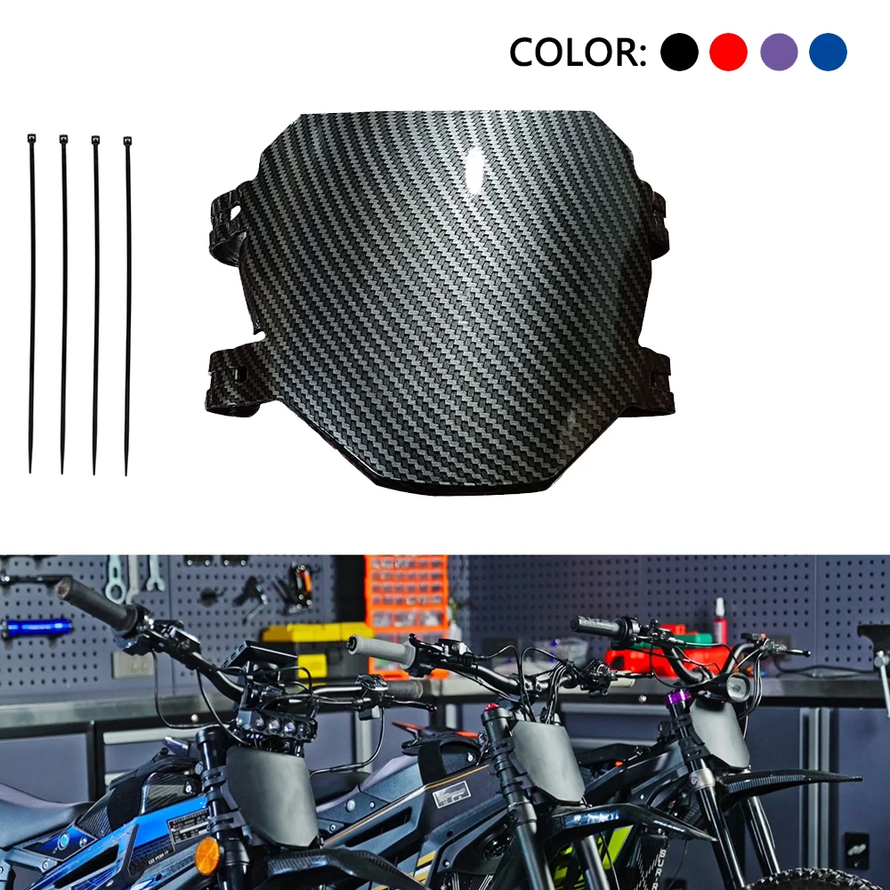For Surron Talaria Sting Motorcycle Accessories Front License Number Plate For Stark Varg Ridstar Q20 Registration Plate E-Bike