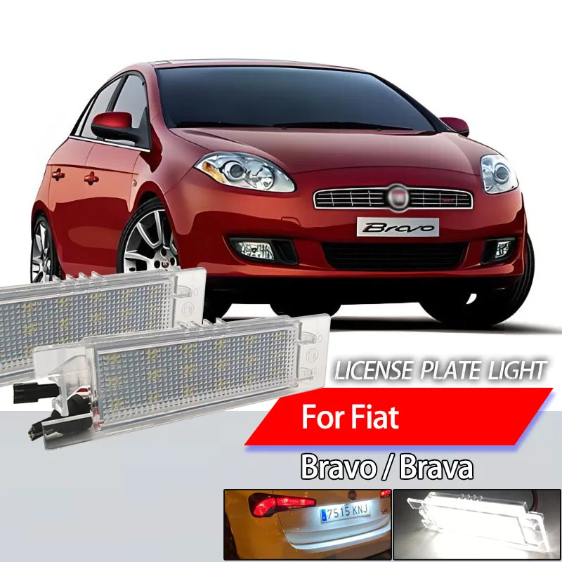 2Pcs Car Led Number…