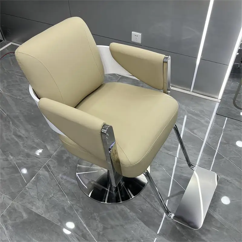 High-end Barber Shop Chair Internet Celebrity Hair Cutting Hair Profile Special Lifting Stool Simple Modern Hairdresser