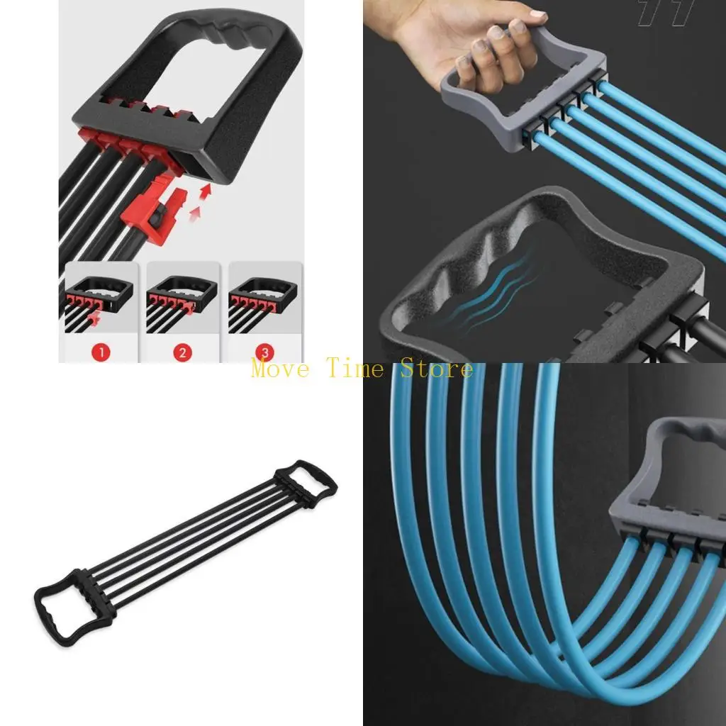 92ME Chest Expander Spring Puller Muscle Training Tool Hand Grip Strengthener