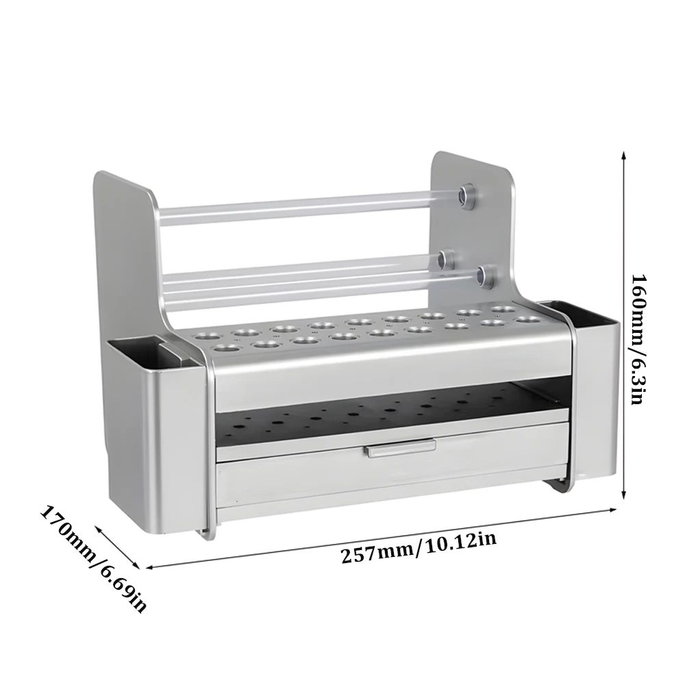 Multifunctional Screwdriver Storage Organizing Parts Box Tweezers Cutting Wire Holder Shelf Rack Screwdriver Organizer Tool