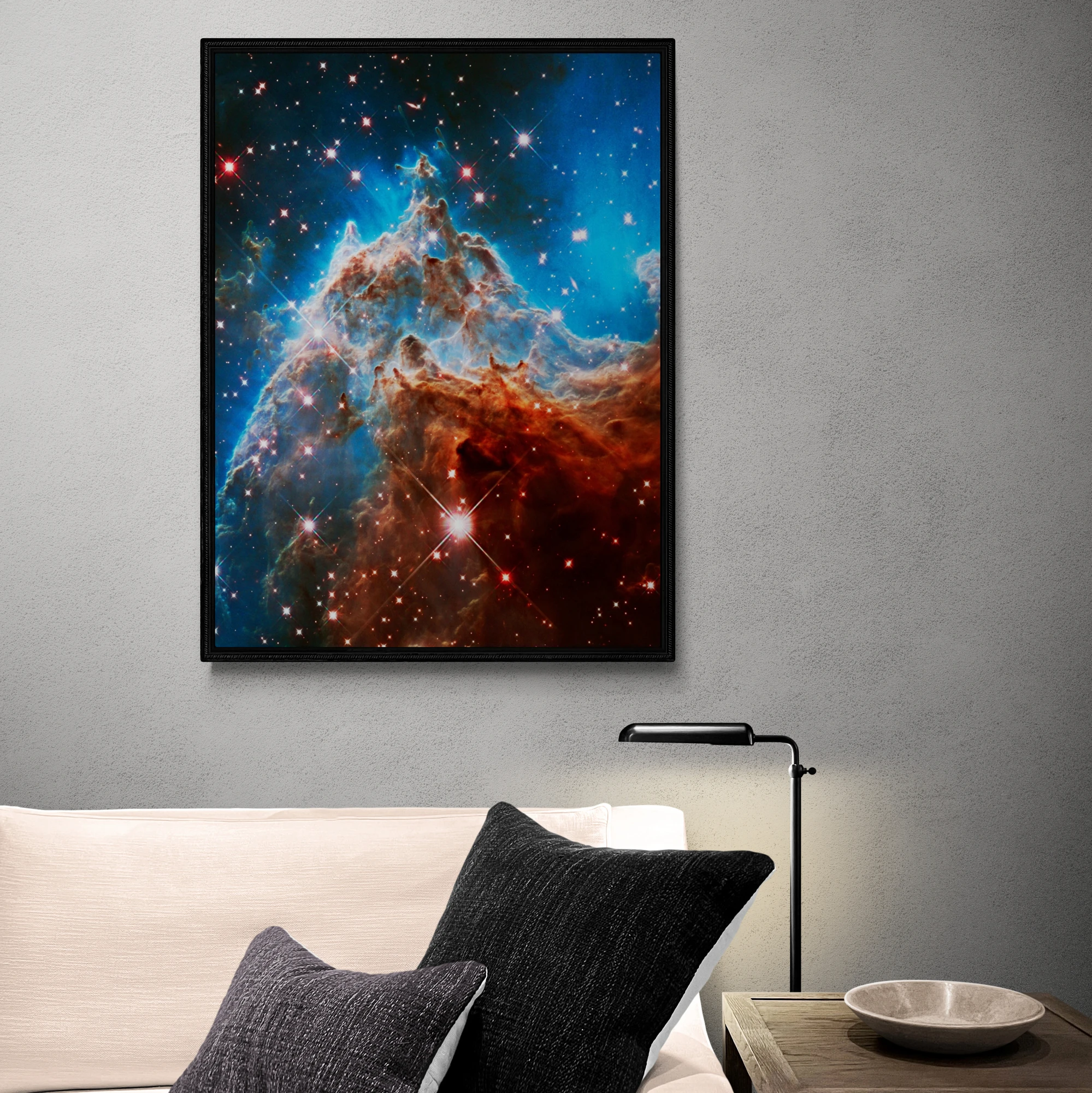 Monkey Head Nebula Cosmology Universe Outer Space Hubble Deep Field  Poster Wall  Canvas Painting Poster For Livingroom Decor