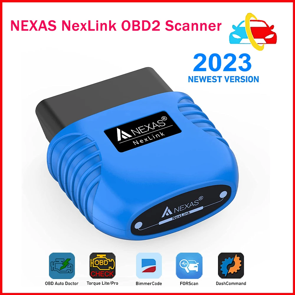 

NEXAS NexLink OBD2 Scannner Engine Code Reader EOBD OBD2 Diagnostic Scanner for IOS Android Windows Car Diagnostic Scan Tool