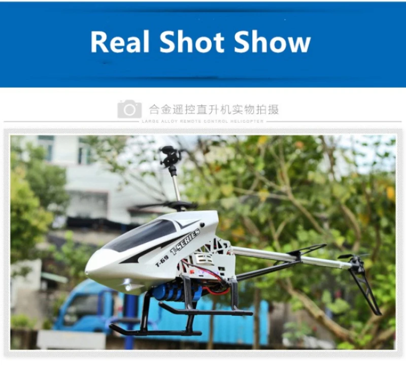 2.4G 3.5CH 80 cm Extra Grote Afstandsbediening Vliegtuigen USB Opladen Drone Model UAV Outdoor Legering Vliegtuigen Kid Jongen geschenken Helikopter