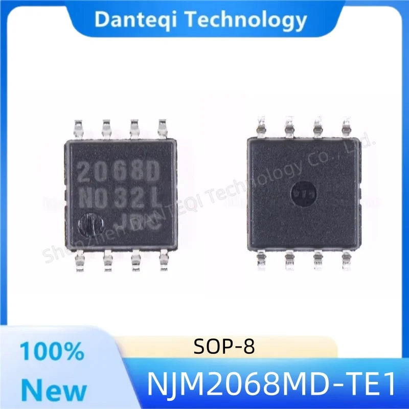 10pcs/lot NJM2068MD NJM2068MD-TE1 2068D SOP-8 100% New Original in stock