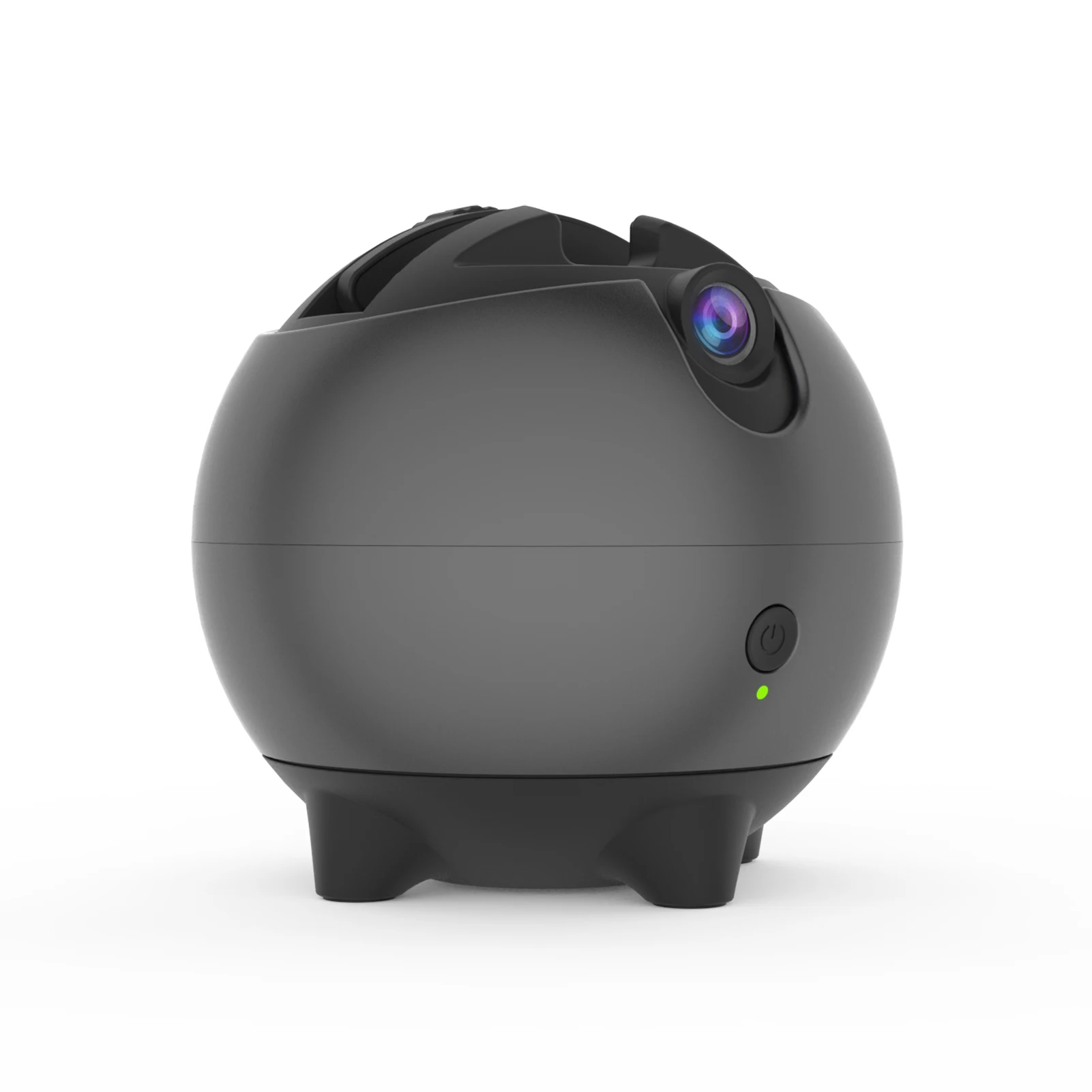 AI Auto Face Tracking Smartphone Gimbal Desktop Stabilizer with 360° Rotation & Gesture Control, No APP Required for Vlog Live