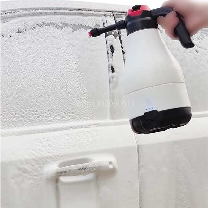 2500mAh Electric car wash sprayer 1.8L foam sprayer special device watering can manual pneumatic corrosion resistant acid Alkali