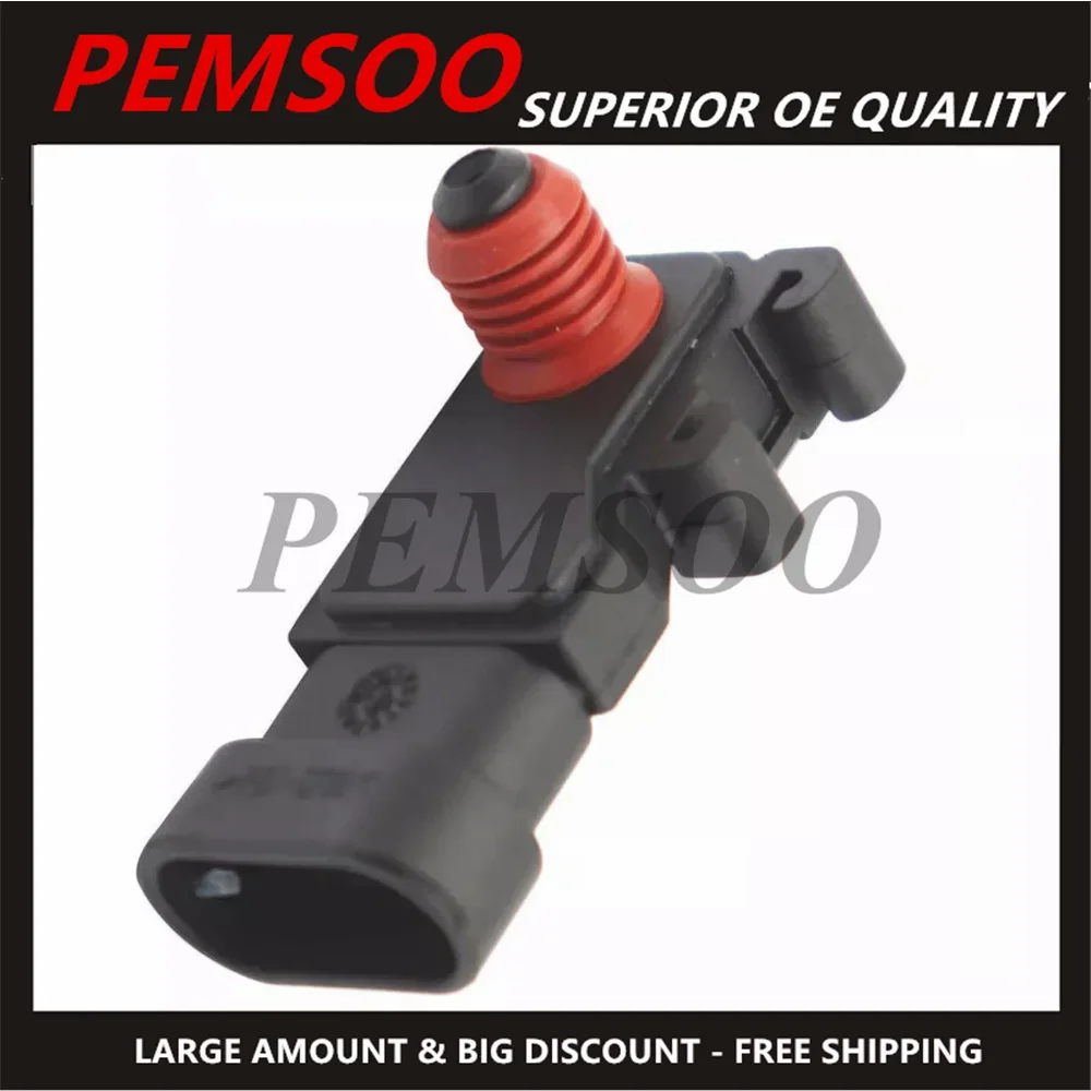 NEW MAP Manifold Pressure Sensor 10220075 32417-10 MC-MAP3 32416-10 32316-99 For Harley Davidson Dyna Softail Sportster Touring