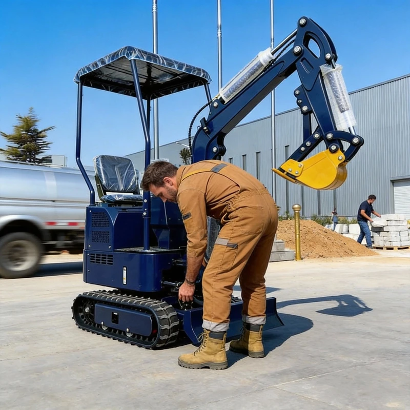 

Мини-экскаватор YANMAR 1.0 тонны, дизельный, с сертификатами EPA и CE (Европа), для строительных работ, совместимый с Kubota