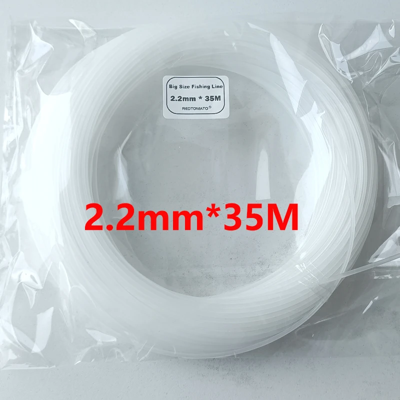 1,0/1,2/1,4/1,6/1,8/2,0/2,2/2,5mm Extra Dicke Angelschnur Große Größe Nylon Transparent Monofilament Meer Boot Angelschnur Pesca – Detail 17