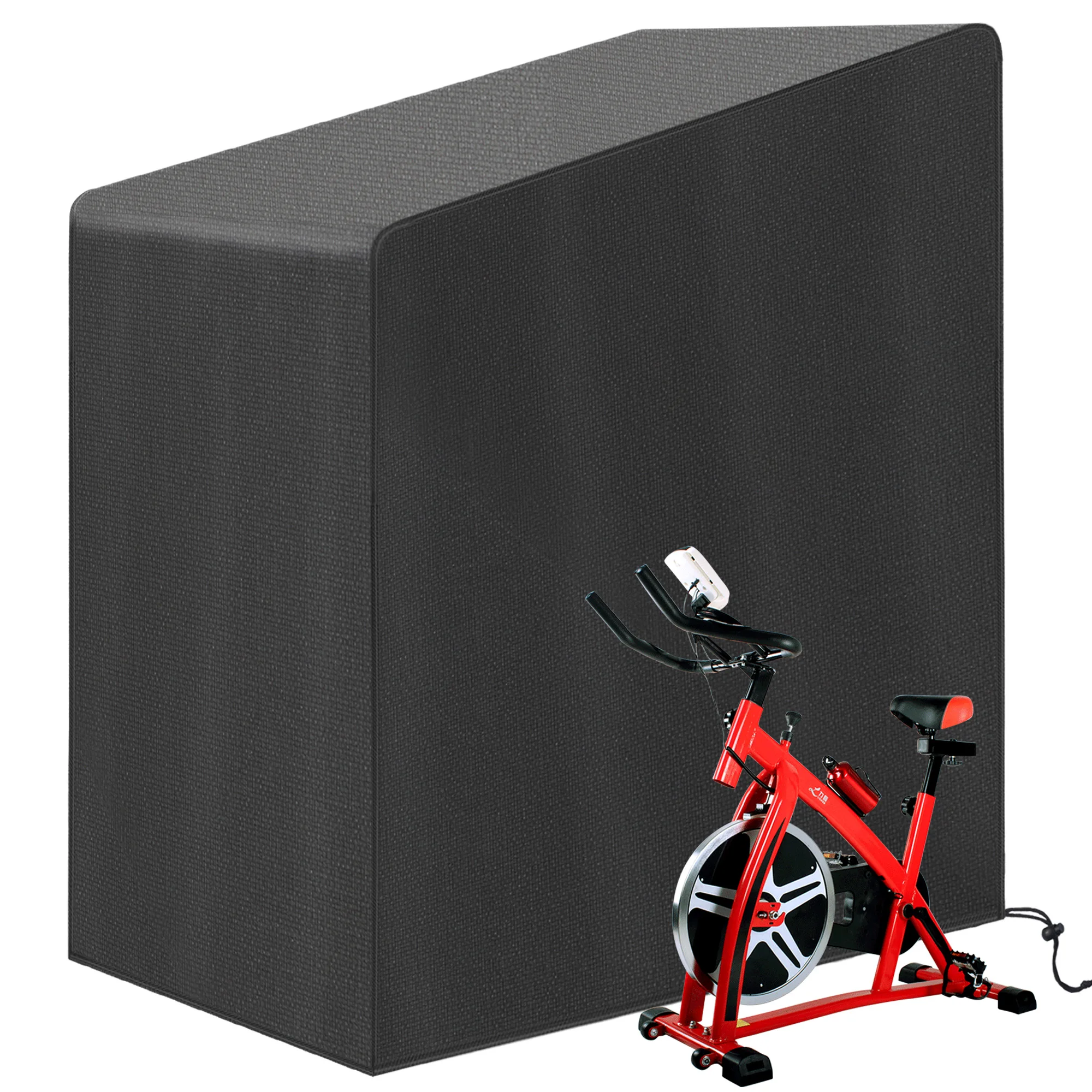 AliExpress NONE 1PC Exercise Bike Cover, Upright Indoor Cycling Protective Cover for Indoor Or Outdoor Use