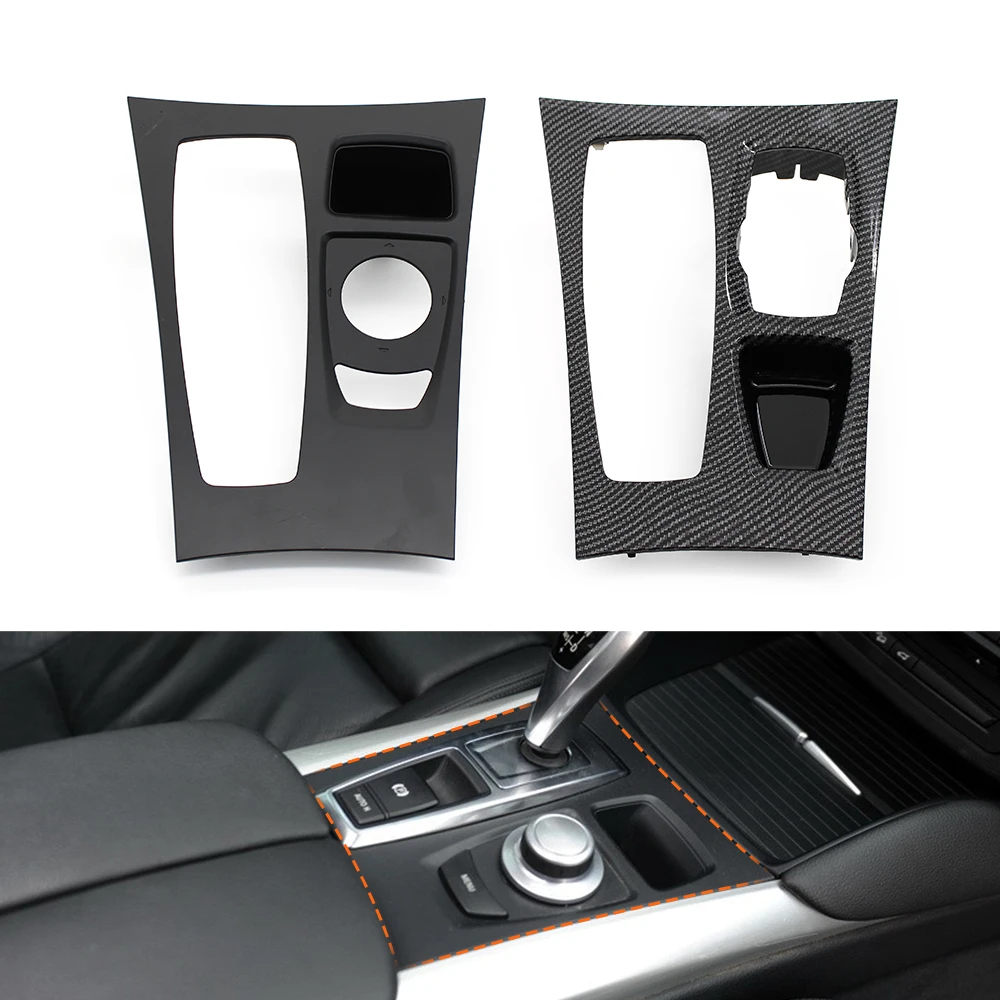 

LHD Car Central Console Gear Shifter Cover Panel Trim Replacement For BMW X5 X6 E70 E71 E72 2007-2013 51166954947 51169164485 ﻿
