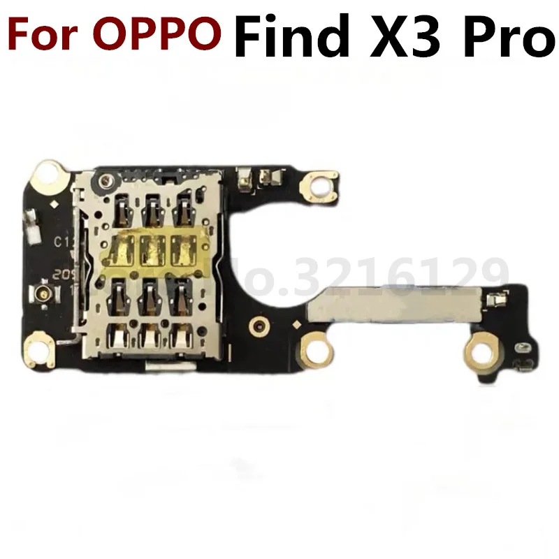 New SIM Card Reader Board USB Charging Port Dock Charger Connector Board Flex Cable For OPPO Find X X2 X3 Pro