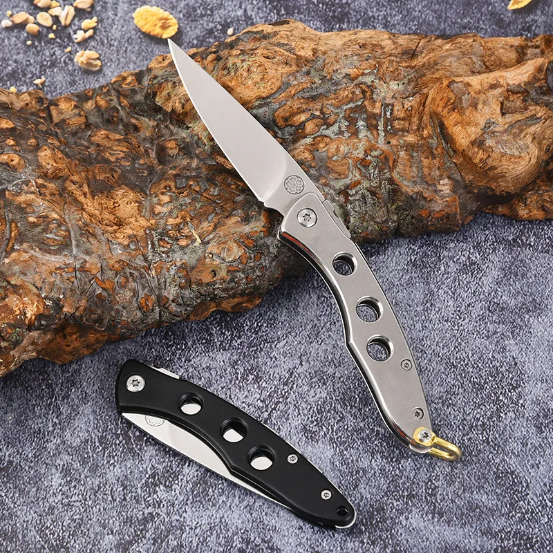 Stainless Steel Outdoor Mini Folding Knife For Express Delivery Household Portable Fruit Knife With High Hardness Sharp Knife